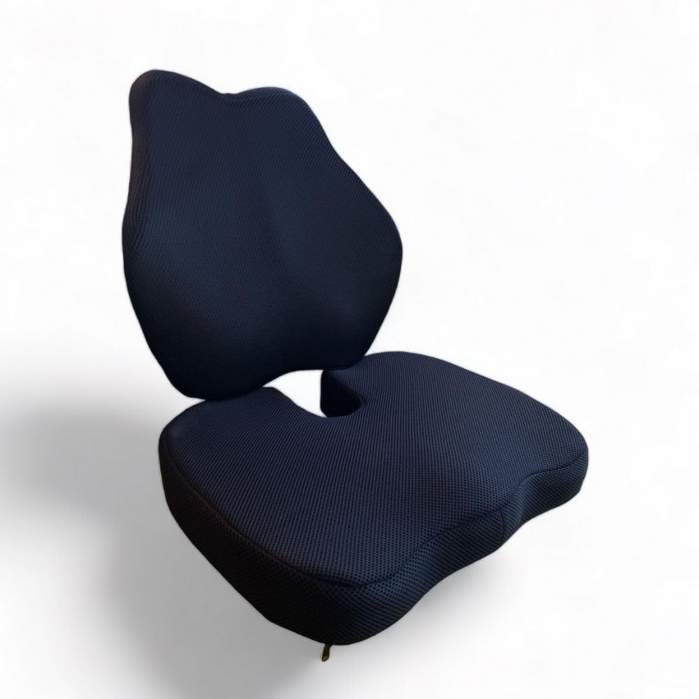 inphysio-coussin-ergonomique-sitzkissen-grau-blau-45x37x9-memory image 8