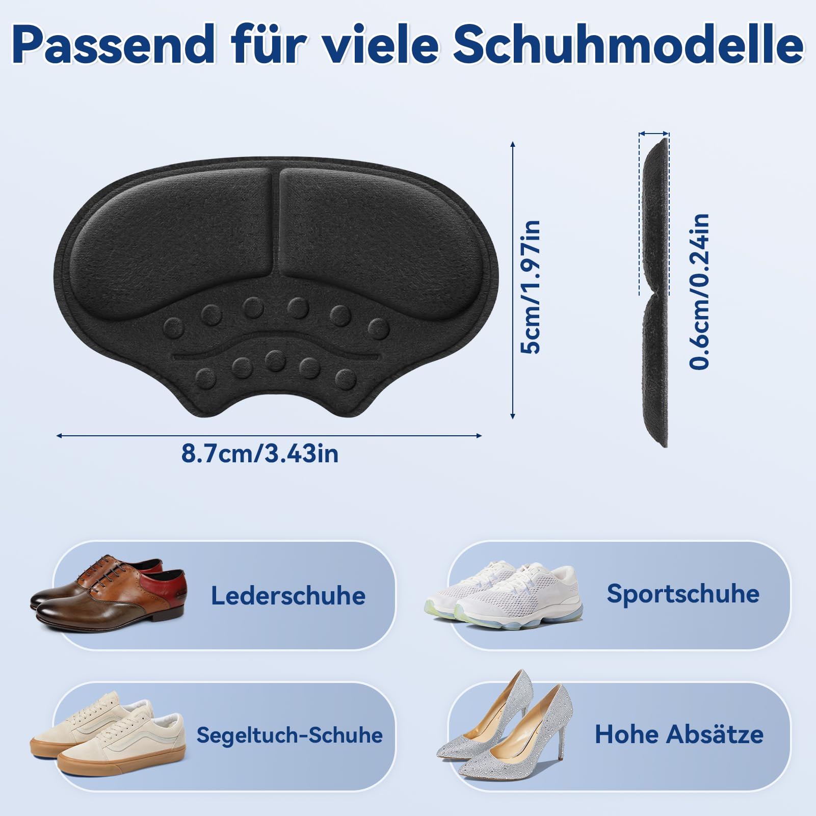 anjocare-hornhautentferner-fersenpolster-schuhe-schwarz-3-paar-blasen image 5