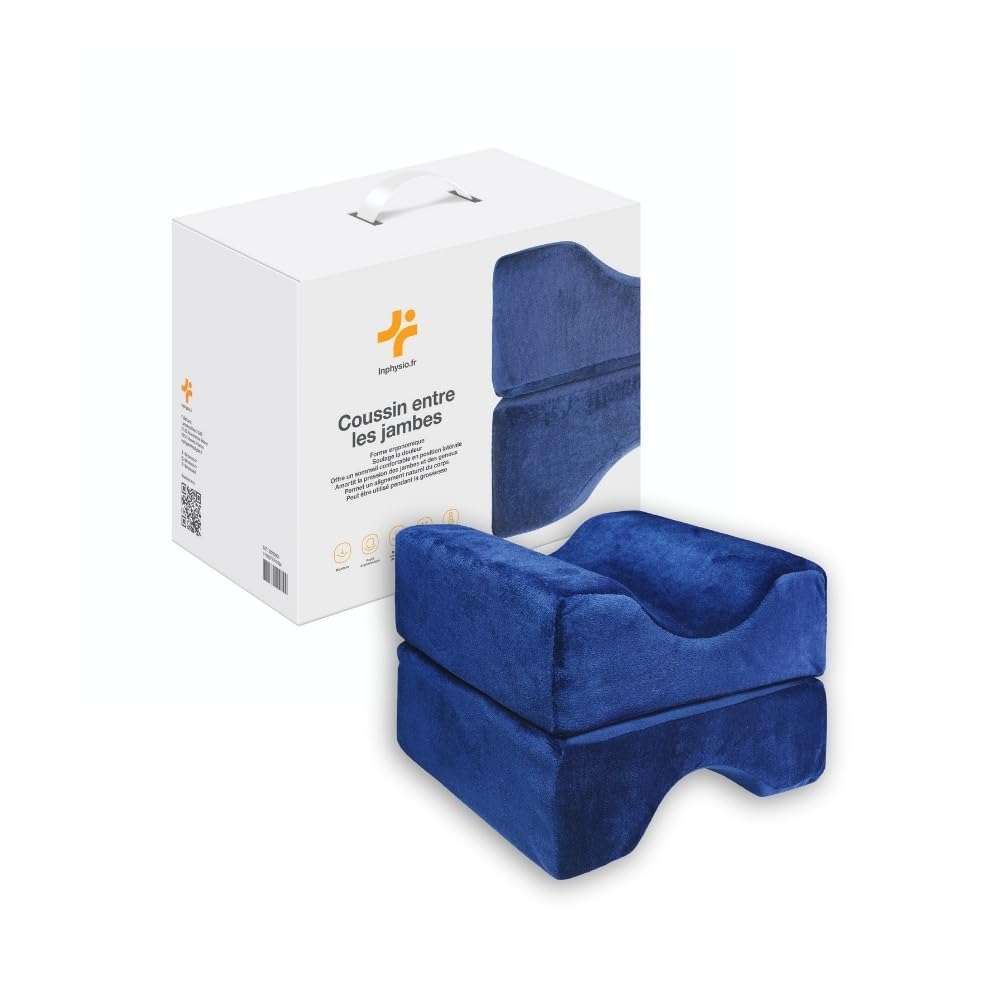 inphysio-kniekissen-zwischen-beinen-memory-foam-25x20x17-cm image 1