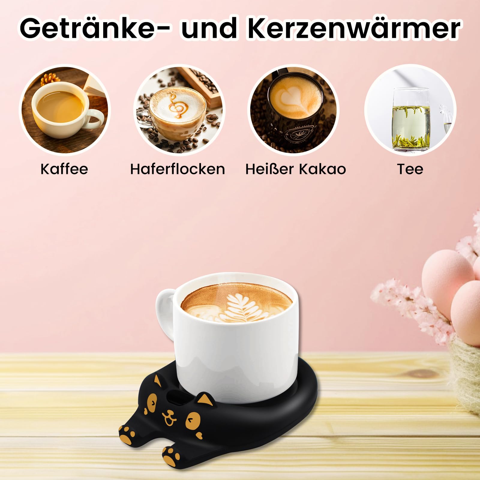 mymulike-home-life-tassenw-rmer-schwarz-kaffeew-rmer-3-stufen image 5