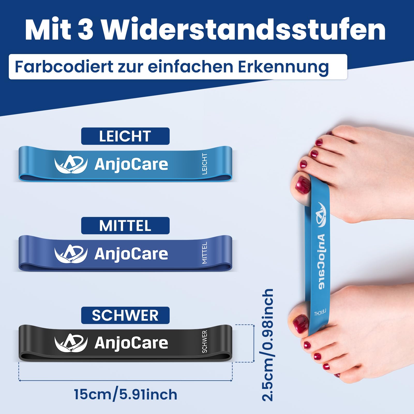 anjocare-hornhautentferner-hallux-valgus-trainingsb-nder-3er-pack image 2