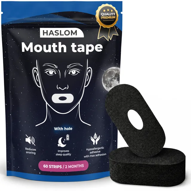 haslom-mouth-tape-mundpflaster-mit-atemloch-60-st-ck-hypoallergen image 1