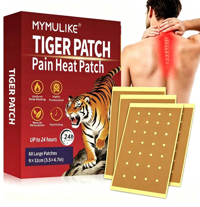 mymulike-health-care-tiger-schmerzpflaster-9x12cm-60-st-ck image 1