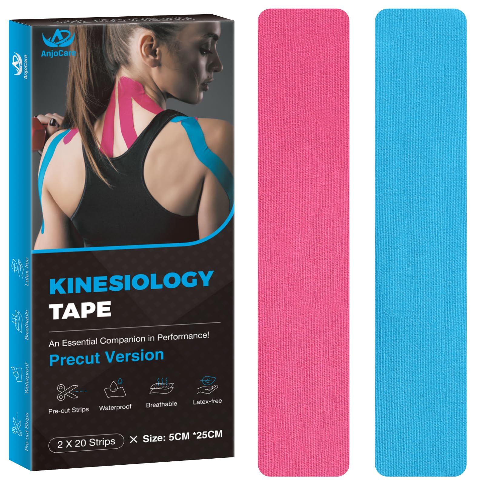 anjocare-kinesiologie-tape-vorgeschnitten-blau-schwarz-40x5x25cm image 8
