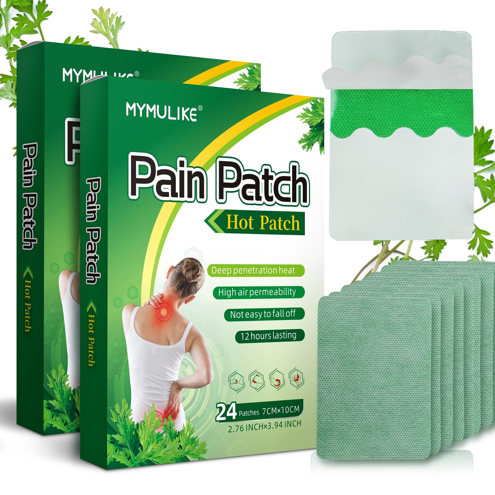 mymulike-health-care-schmerzpflaster-48-st-ck-w-rmepflaster-knie image 1