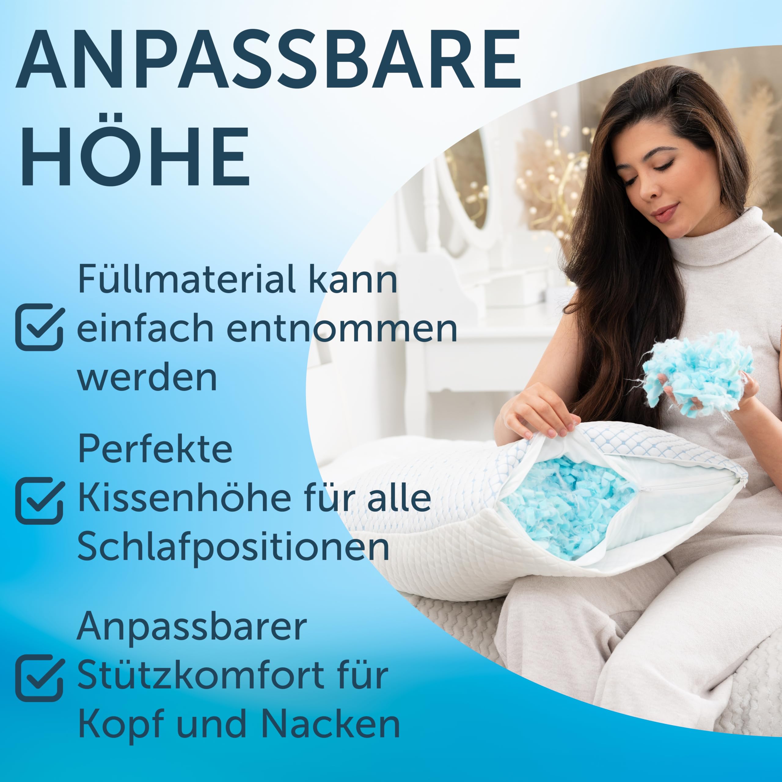 ergodream-kopfkissen-memory-foam-ergonomisch-anpassbar-k-hlend image 3
