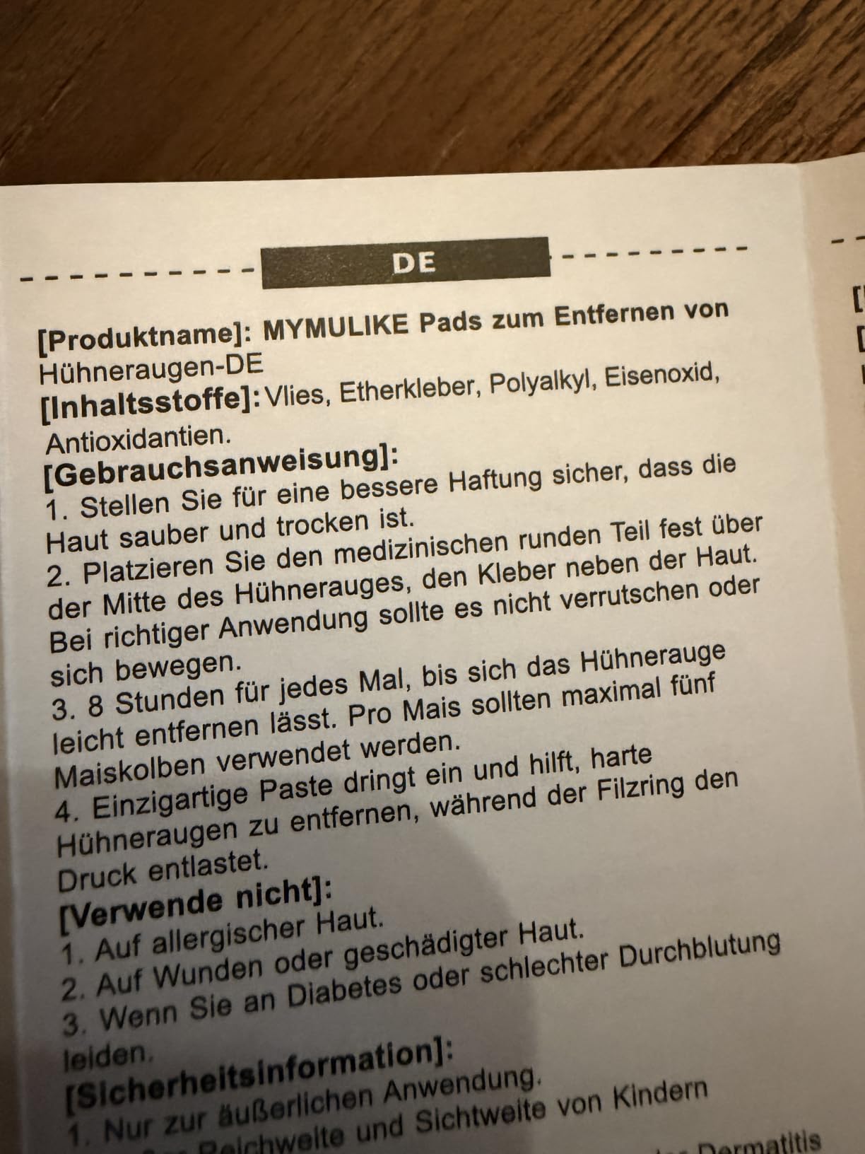 Wirkt sanft