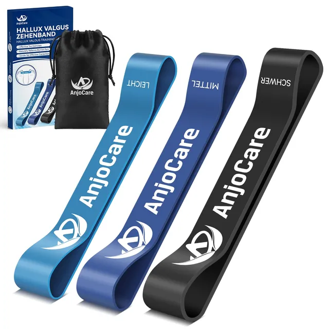 anjocare-hornhautentferner-hallux-valgus-trainingsb-nder-3er-pack image 1