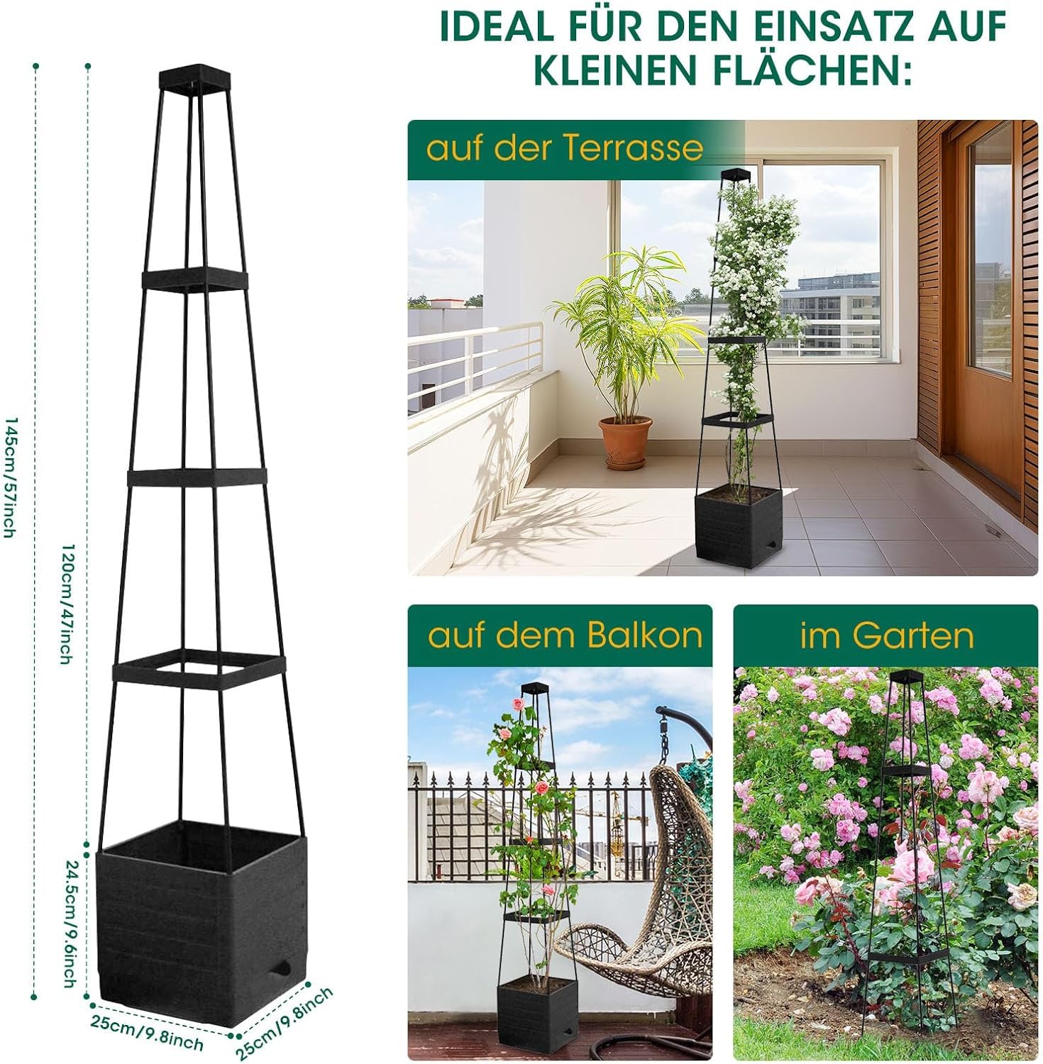 mymulike-home-life-tomatentopf-rankhilfe-145-cm-2-st-ck-topf image 5