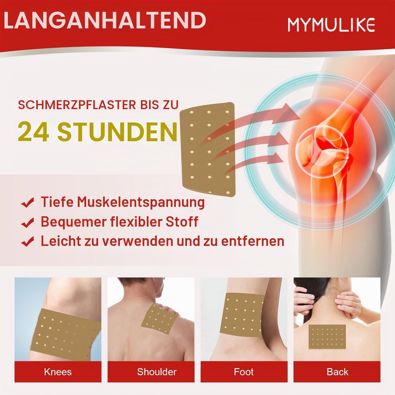mymulike-health-care-tiger-schmerzpflaster-9x12cm-60-st-ck image 3