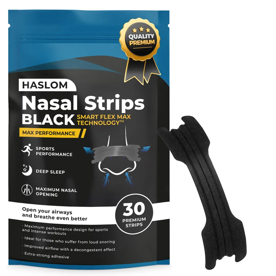 haslom-black-performance-nasal-strips-30-st-ck-schwarz image 1