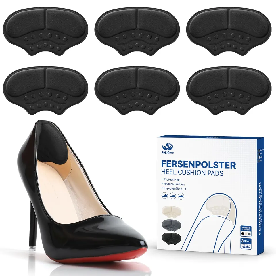 anjocare-hornhautentferner-fersenpolster-schuhe-schwarz-3-paar-blasen image 1