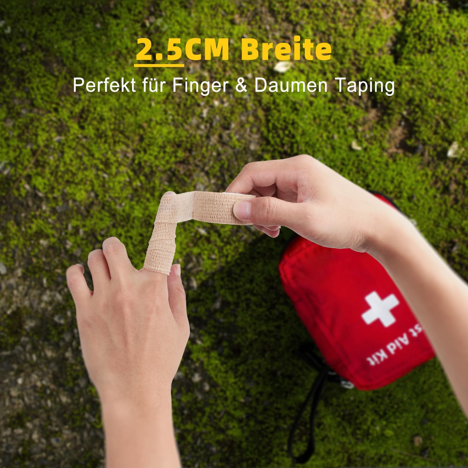 anjocare-selbstklebende-bandage-wrap-2-5cmx4-5m-8er-pack image 3