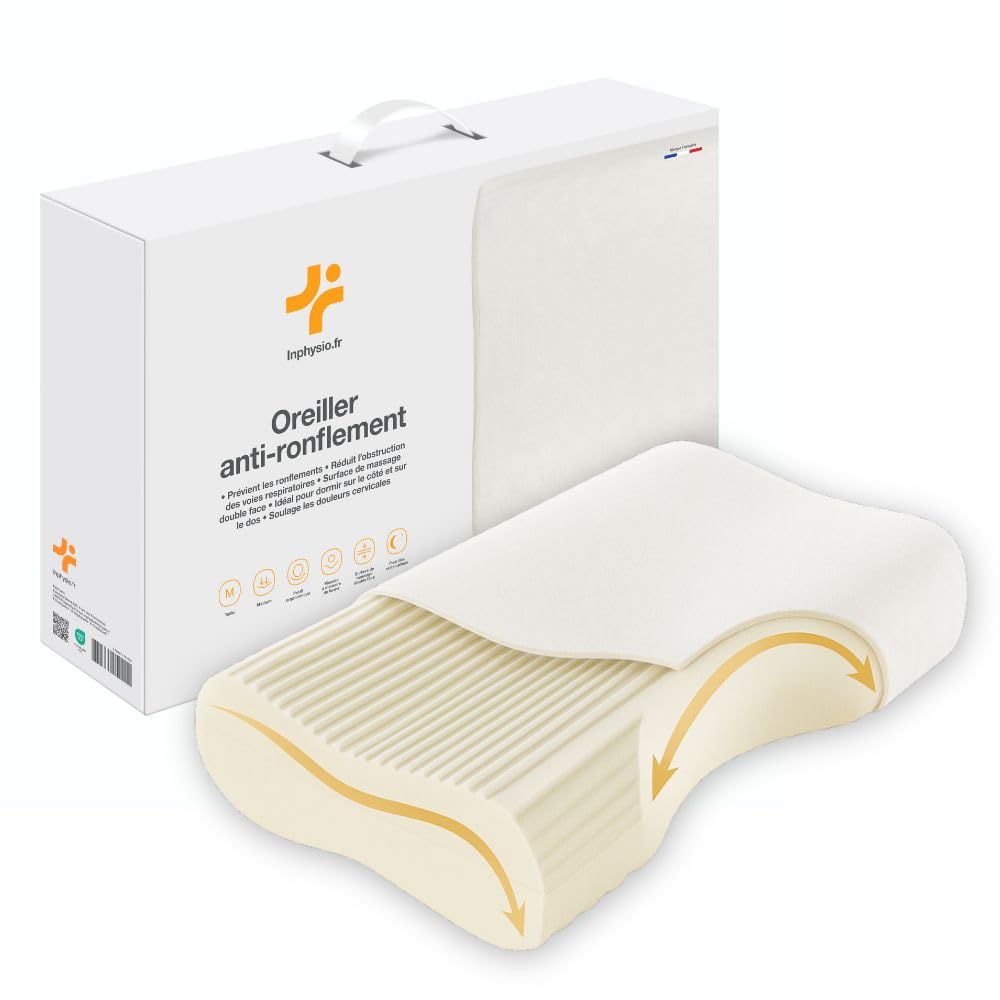inphysio-anti-schnarch-kissen-wei-memory-foam-57x36-cm image 1