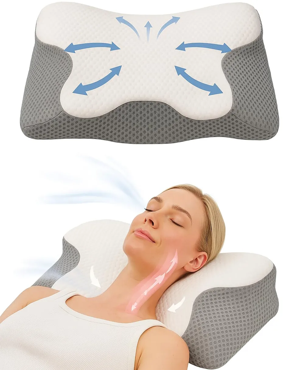 ergodream-kopfkissen-memory-foam-orthop-disch-nacken image 1
