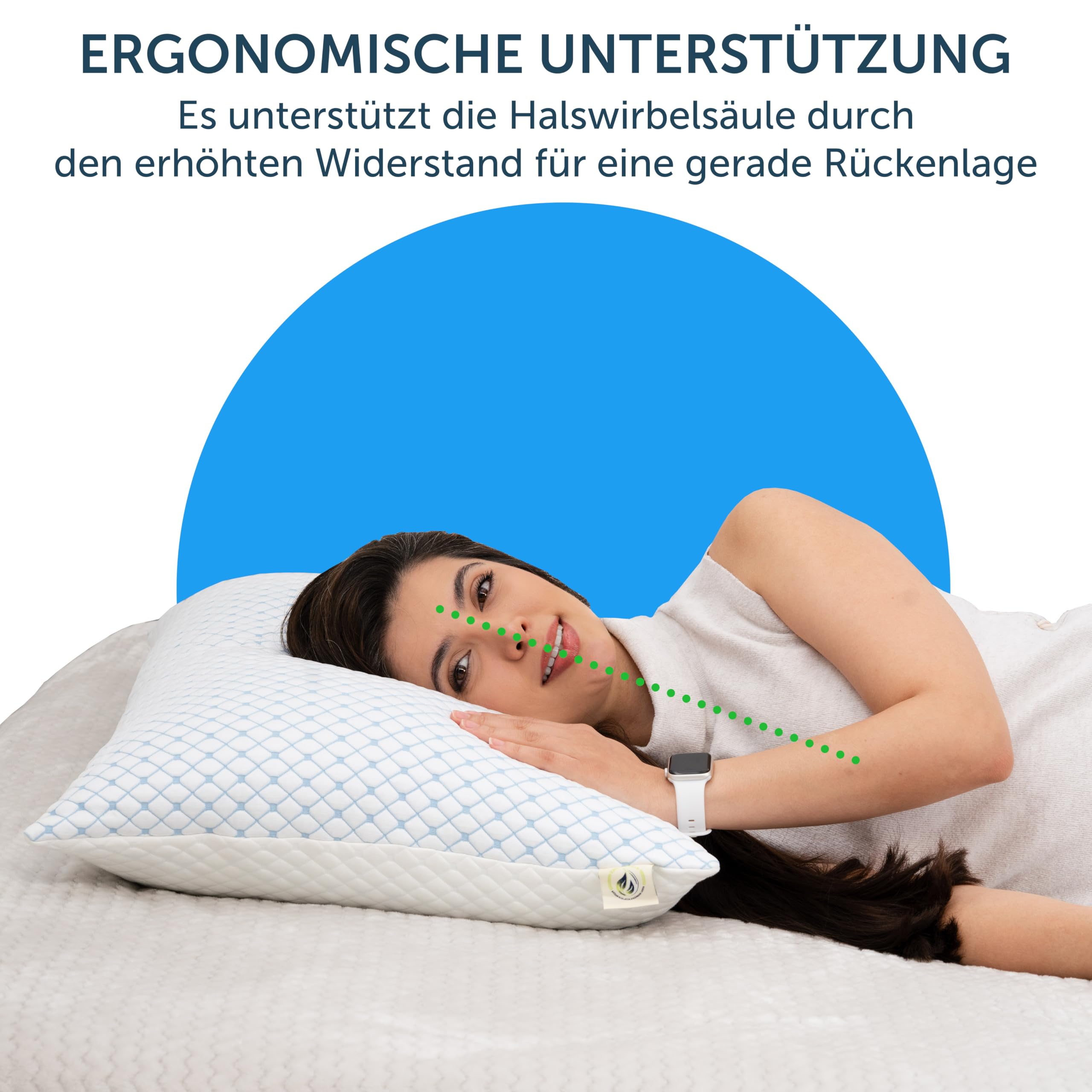 ergodream-kopfkissen-memory-foam-ergonomisch-anpassbar-k-hlend image 4